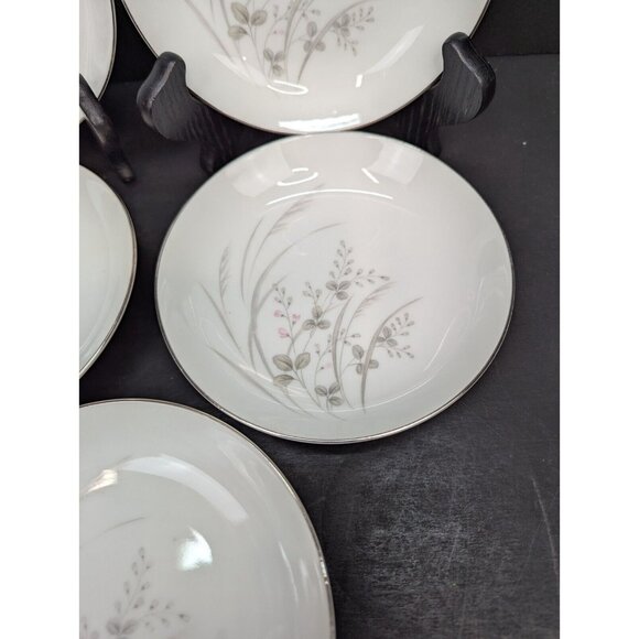 Mikasa Fine China Shannon 6149 Porcelain Coupe Dessert Berry Bowl Lot of 5 - Picture 6 of 10